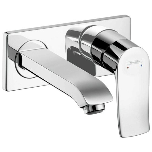 фото Смеситель hansgrohe metris 31086000 для раковины