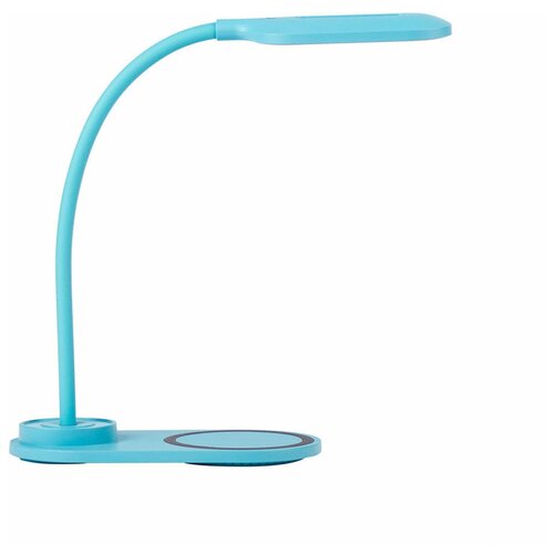 фото Лампа офисная светодиодная rombica led bench blue, 1.2 вт, цвет арматуры: голубой, цвет плафона/абажура: голубой