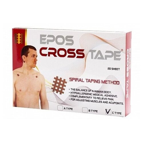 фото Кинезио тейпы epos cross tape c epos tape