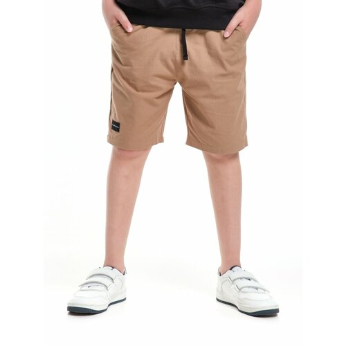 фото Шорты mini maxi, размер 146, коричневый