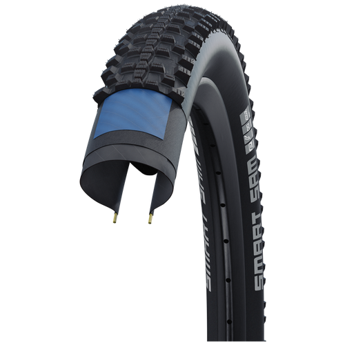 фото Покрышка для велосипеда schwalbe smart sam 28x1,75" (47-622), performance, addix цвет: black