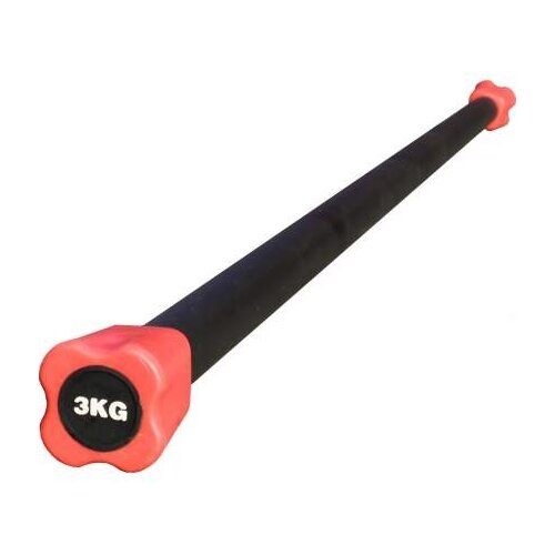 фото Гимнастическая палка magnum hkfl110 3 кг розовый/черный