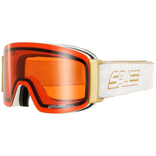 фото Очки горнолыжные salice 2022-23 102daf white/gold da orange s2