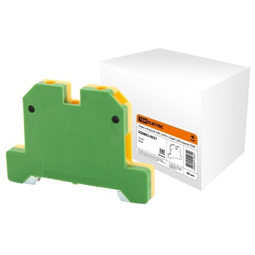 фото Клеммный блок заземляющий tdm еlectric sq0803-0031