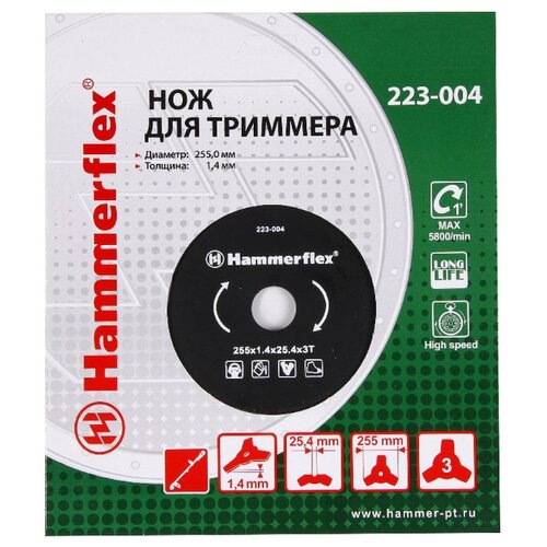 фото Нож/диск hammerflex 223-004 25.4 мм