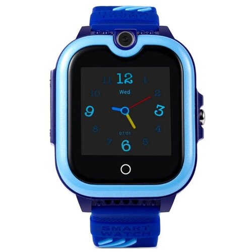 фото Детские умные часы c gps smart baby watch kt13 синий