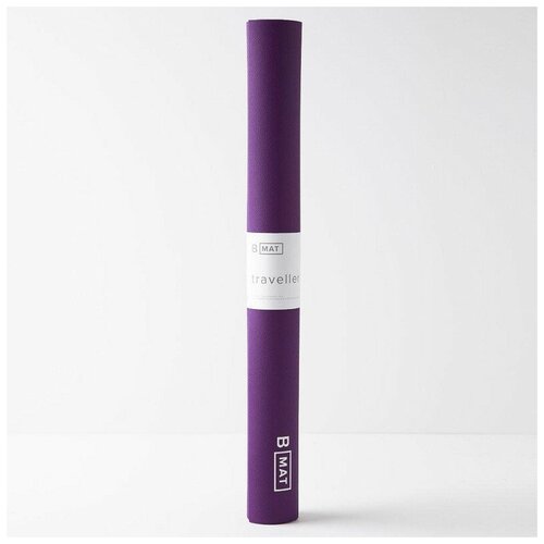 фото Коврик для йоги b mat traveller 71" (180х66), 2 мм, deep purple