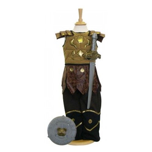 фото Костюм travis designs римский гладиатор, коричневый, размер 3-5 лет