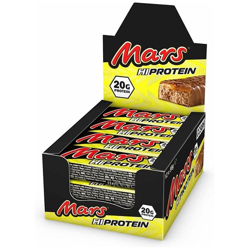 фото Mars hi protein шоколадные протеиновые батончики 59гр х 12шт