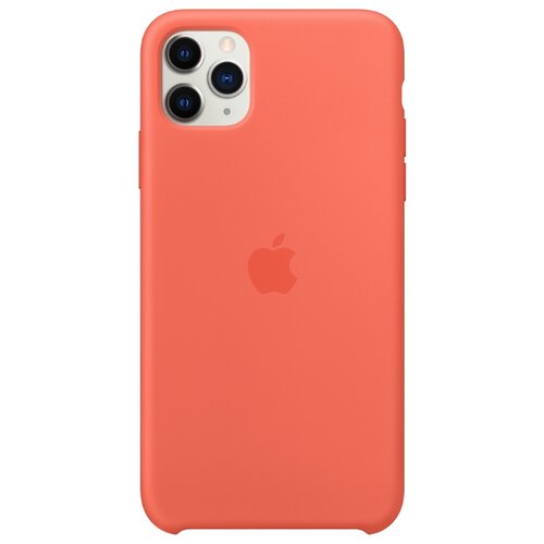 фото Чехол-накладка apple силиконовый для iphone 11 pro max спелый клементин