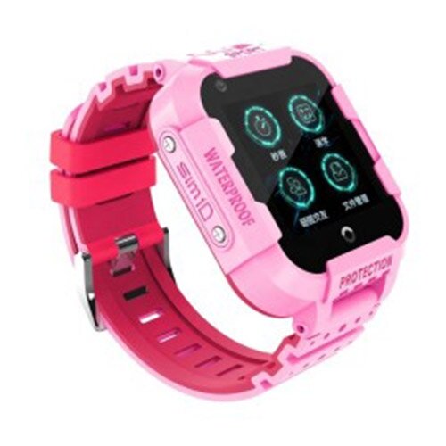 Детские умные часы Smart Baby Watch KT12, розовый детские умные часы smart baby watch kt13 розовый