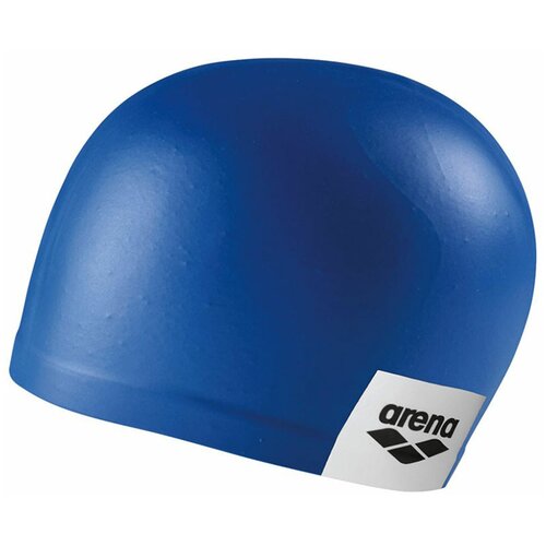 фото Шапочка для плавания "arena logo moulded cap", арт.001912211, синий, силикон