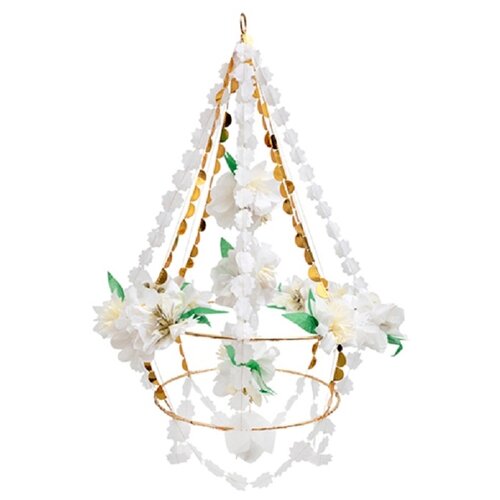 фото Подвеска белый цветок merimeri