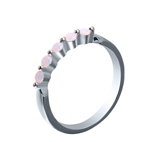 фото Element47 кольцо из серебра 925 пробы с опалами синтетическими sy-10862-r_ko_os_wg, размер 18