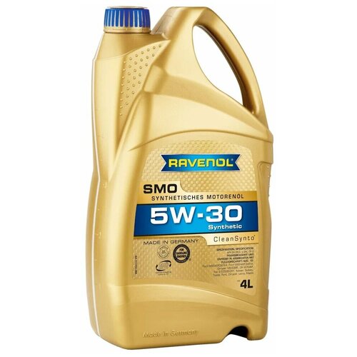 фото Синтетическое моторное масло ravenol smo sae 5w-30, 1 л