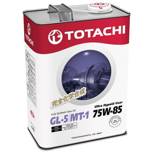 фото Масло трансмиссионное totachi ultra hypoid gear fully syn gl-5/mt-1 75w85 синтетическое 1 л 4562374691872 totachi арт. 60201