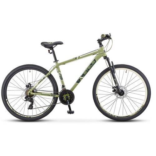 фото Велосипед горный navigator-700 md 27.5" f020 ,размер рамы/цвет; 17.5" хаки 2021,stels (стелс)