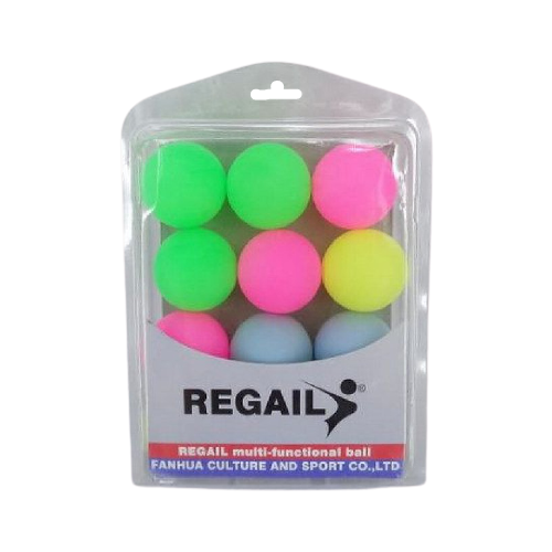 фото Набор для настольного тенниса junfa toys 6678s зеленый/розовый/желтый/голубой