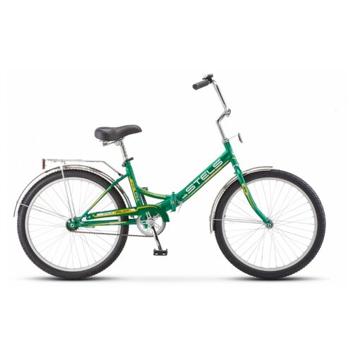 фото Велосипед stels 24' pilot 710 (lu085350), зеленый/желтый