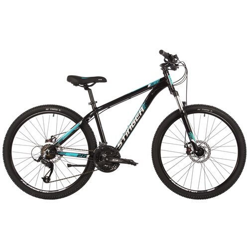 фото Горный (mtb) велосипед stinger element evo se 26" (2022) черный 18" (требует финальной сборки)