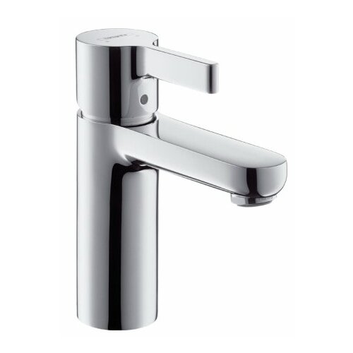 фото Hansgrohe смеситель для раковины hansgrohe metris s 31063000, с донным клапаном