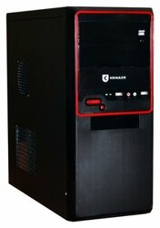Компьютерный корпус Krauler M4323 400W Black/red