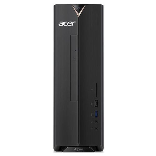 фото Настольный компьютер acer aspire xc-886 (dt.bdder.01m) mini-tower/intel core i3-9100/4 гб/256 гб ssd/intel uhd graphics 630/windows 10 pro черный