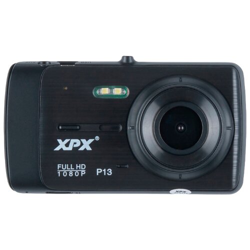 фото Видеорегистратор xpx p13, 2 камеры, черный