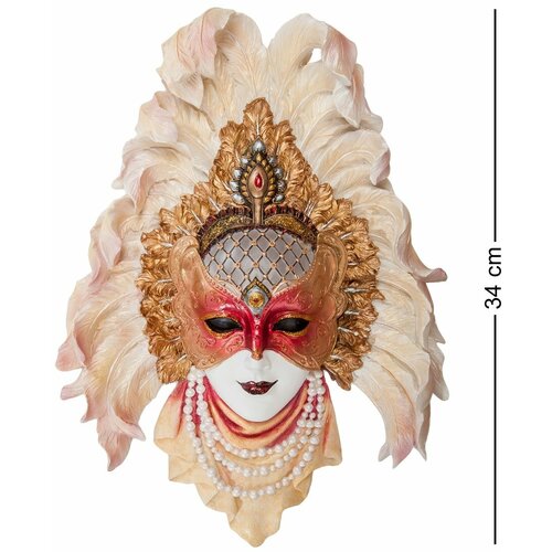 фото Венецианская маска перо павлина ws-361 113-902957 veronese