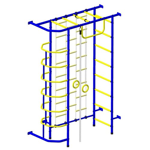 фото Спортивно-игровой комплекс пионер 9л синий/желтый