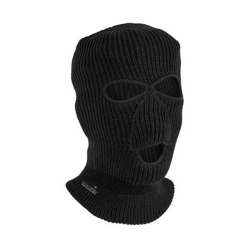 фото Шапка-маска norfin "knitted", черная (размер l)