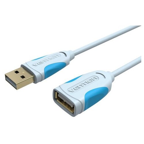 фото Удлинитель Vention USB - USB (VAS-A05-S) 2 м серый