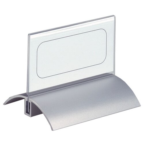 фото Настольная подставка из акрила, алюминиевое основание, прозрачная, 1 штука durable