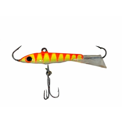 фото Приманка балансир allvega "fishing master" 6.5 гр / 40 мм, т27 (желто-красный)