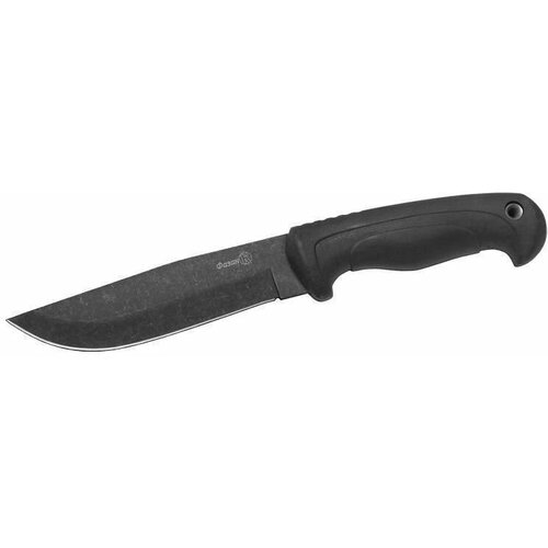фото Туристический нож фазан, сталь aus8, рукоять эластрон, черный кизляр