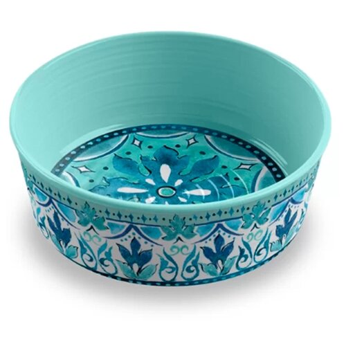 фото Миска tarhong gibraltar single wall large pet bowl 1.89 л бирюзовый