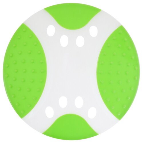 фото Игрушка для собак пвх rosewood "летающая тарелка", бело-зеленая, 23см (великобритания)
