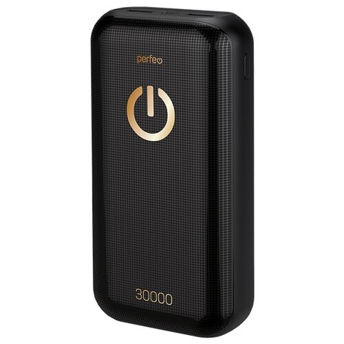 фото Внешний аккумулятор perfeo 30000 mah+micro usb/in micro usb type-c/out type-c 2.1a usb 1 а