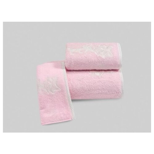 фото Soft cotton pandora набор салфеток розовый