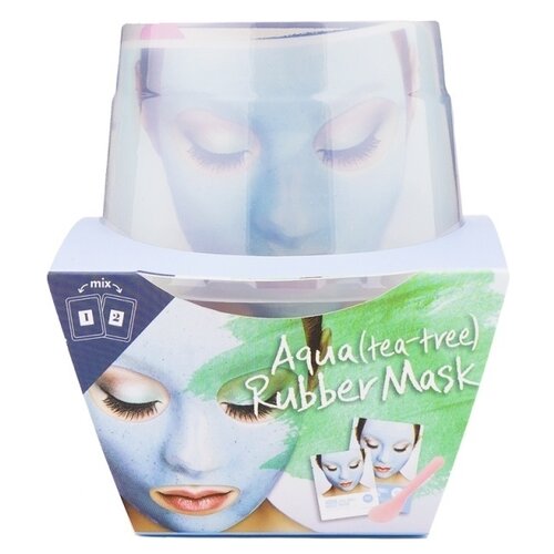 фото Lindsay альгинатная маска с маслом чайного дерева (пудра+активатор) tea-tree rubber mask