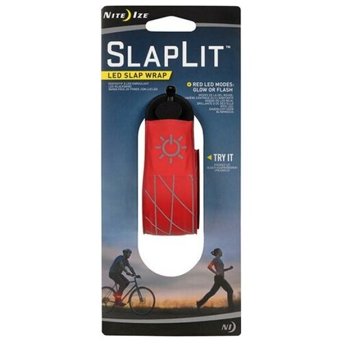 фото Светодиодная повязка nite ize slaplit led slap wrap red