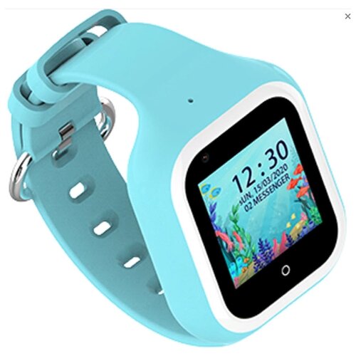 фото Детские умные часы c gps smart baby watch kt21 голубой