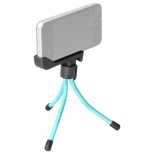 фото Трипод/монопод greenbean i3 pod mini для iphone 4/4s голубой/черный