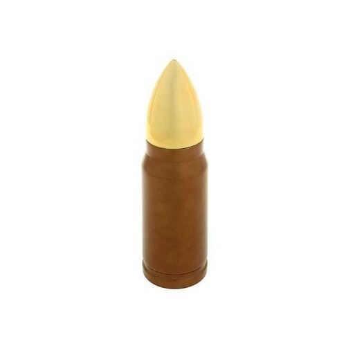 фото Классический термос tundra пуля, 0.35 л золотистый/коричневый