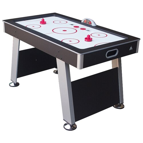 фото Игровой стол для аэрохоккея dfc edmonton 55 es-at-5530e1 черный/серый