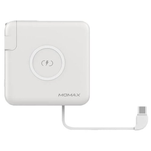 фото Аккумулятор momax q.power plug wireless (type-c), белый