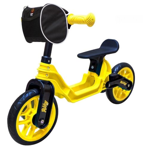 фото Беговел rt hobby bike magestic, yellow black