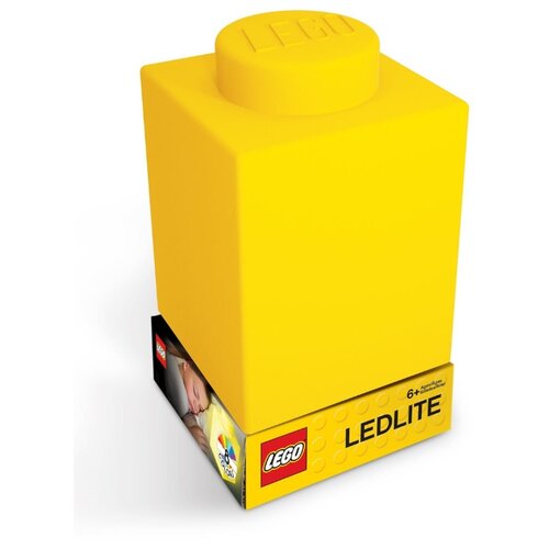 фото Lgl-lp42 фонарик силиконовый lego - желтый
