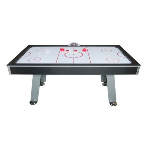 фото Игровой стол для аэрохоккея dfc panama es-at-8042e1 черный/серый