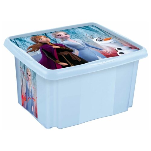 фото Ящик для игрушек deco-box keeeper paulina "frozen ii" 24 л